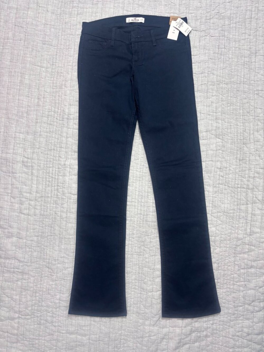 Hollister Bootcut Jeans Women's Size 5 W27 NWT Dark Wash Stretch Cotton Blend